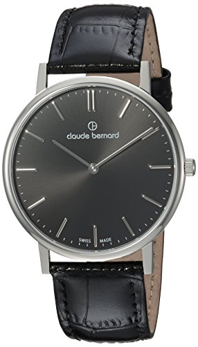 Montre analogique à quartz Claude Bernard 20214 3 pour homme