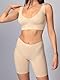 Intimidea - 1-3 Stück Unterwäsche mit hoher Taille mit Bein, antibakterieller Zwickel und rutschfestem Gurt Art. 410135, 3 Stück Skin, Small-Medium