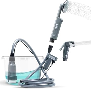 12v portable shower for camping