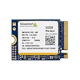 Kingston 512GB M.2 2230 PCIe Gen 4.0x4 NVMe SSD OM3SGP4512K-A00 Compatible With Steam Deck Surface Ally Mini PCs Up To 7000 MB/s