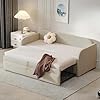 Canapé Lit Convertible 90x190/180x190 Cm - Cadre Lattes Inclus, Tissu Velours Teddy, Gris, Sans Matelas, Multifonction