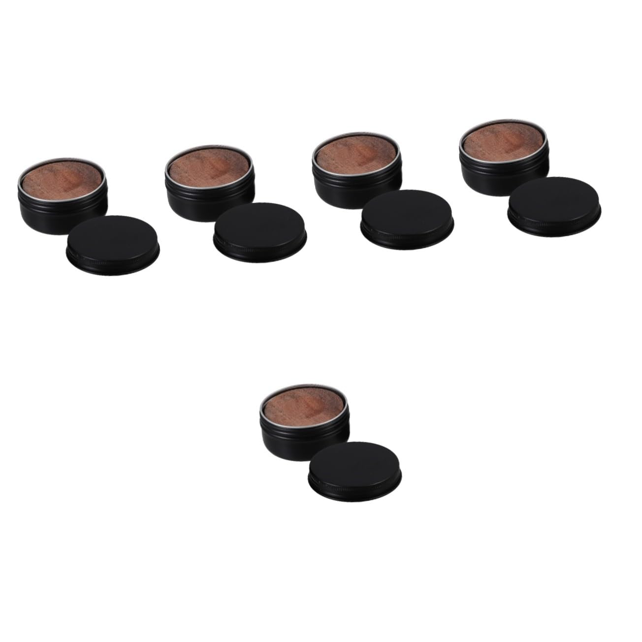 FRCOLOR 5 Set Diffusore di Oli Essenziali in Legno per Spazi Domestici e Ufficio Diffusore Fragranza Elegante per Soggiorno Bagno Studio e Yoga Essenziale per Profumo Naturale