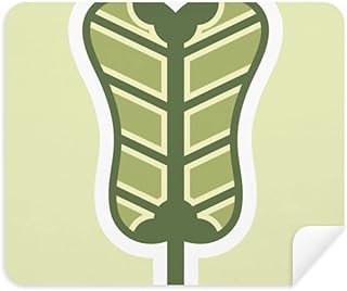 Palmleaf Fan China Pattern Cleaning Cloth Screen Cleaner 2pcs Suede Fabric