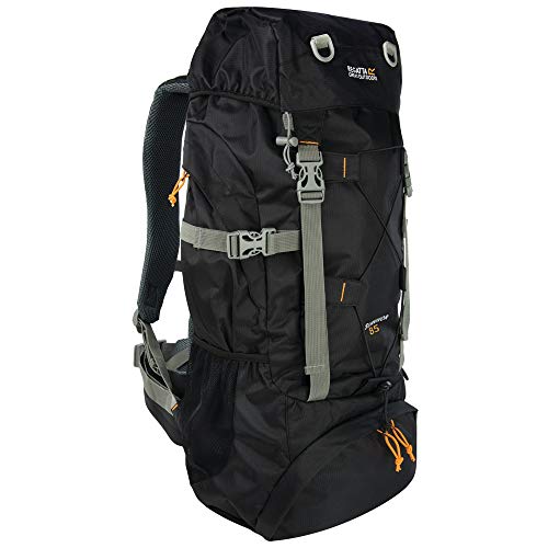 Regatta Survivor Iii: Mochila acolchada para hombre    EU143 800000  negro  65