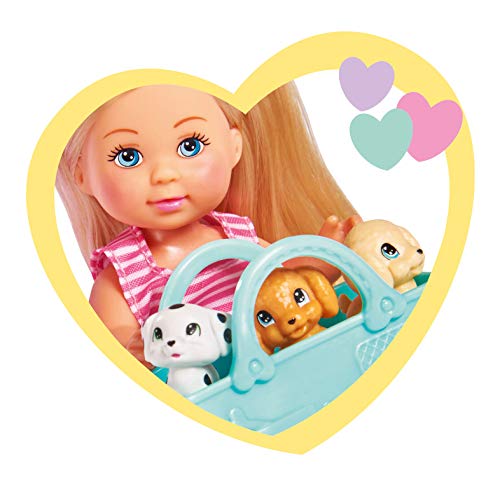 Evi Love Hondenoppas Dog Sitter Toy – Simba Figure With Carrier And Puppies, Interactive Play Set For Kids - View #12
