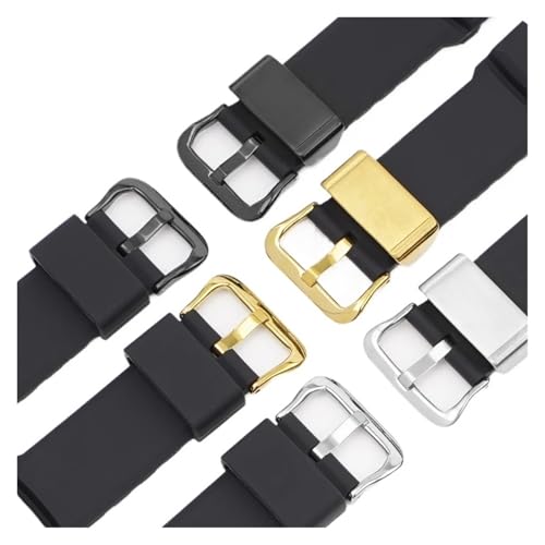 Correa de silicona Casio PROTREK PRG-260 negra contra roturas 2