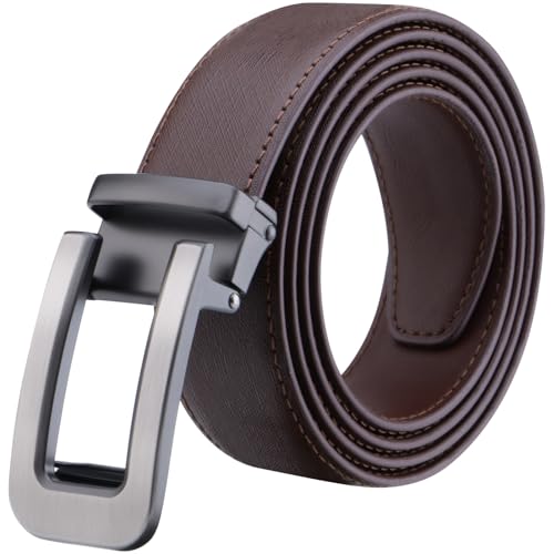 Image of Labnoft Men's PU Leather Auto-lock Belt