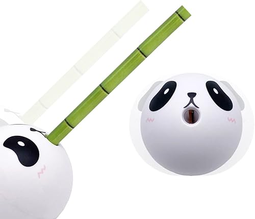 Sacapuntas Panda, sacapuntas manual, lindo sacapuntas para niños, vaso Roly Poly para niños, afilado rápido de 6 segundos, sacapuntas creativo,