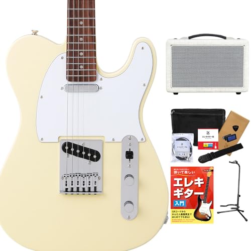 LaidBack LTL-5-R-SS WIV エレキギター初心者12点セット【軽量モダンデザインアンプ付き】 テレキャスタータイプ ハムバッカー切替可能 アルダーボディ レイドバック
