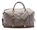 Sweetbriar Vintage Canvas Duffle Bag - Classic Weekender Travel Duffel