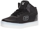 Passform: normal Skechers Jungen Energy Lights-Halation Hohe Sneaker, Schwarz (Black Blk), 33 EU
