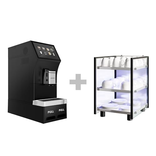 GGM Gastro | KVAZTSB#SET1 | Kaffeevollautomat - 1,3 kW - 10 Zoll Touchscreen - inkl. Tassenwärmer – Bild 4