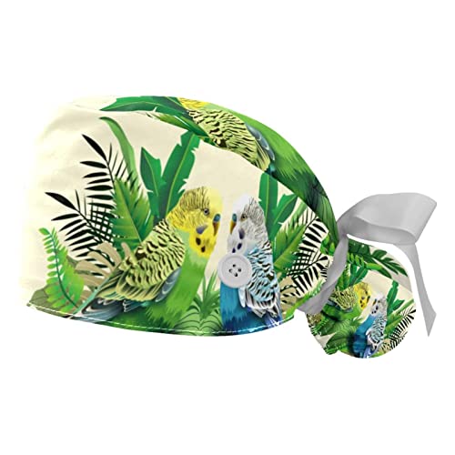 Casquettes de travail respirantes JDEZ - Chapeaux bouffants aux finitions soignées