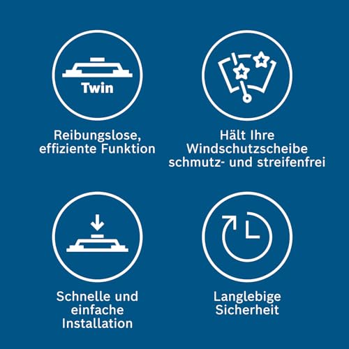 Bosch Scheibenwischer Twin Spoiler 653S, Länge: 650mm/400mm – Set für – Ansicht 3