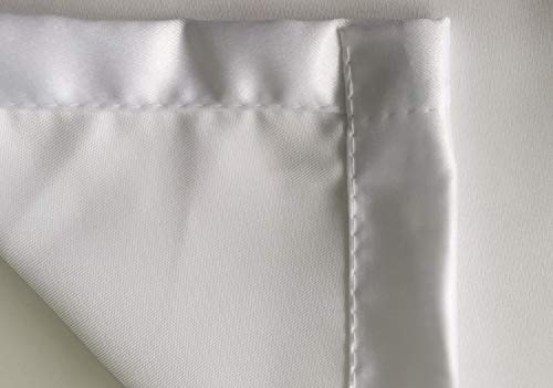 Ambesonne Ocean Tablecloth, Sunny Summer Day at The Sandy Beach Tranquil Calm Shore Sea Horizon Image Artprint, Rectangular Table Cover for Dining Room Kitchen Decor, 52" X 70", Blue Cream - Image 4