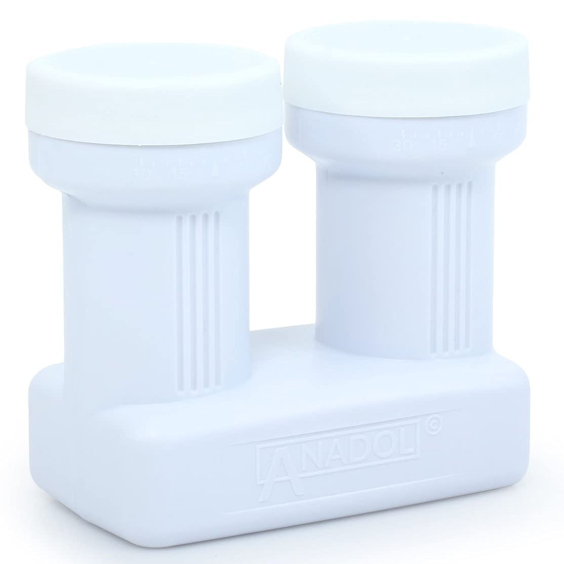 Anadol Gold Line LNB monobloc pour 1 récepteur et 2 satellites – pour installation Astra 19,2 et Hotbird 13 satellite