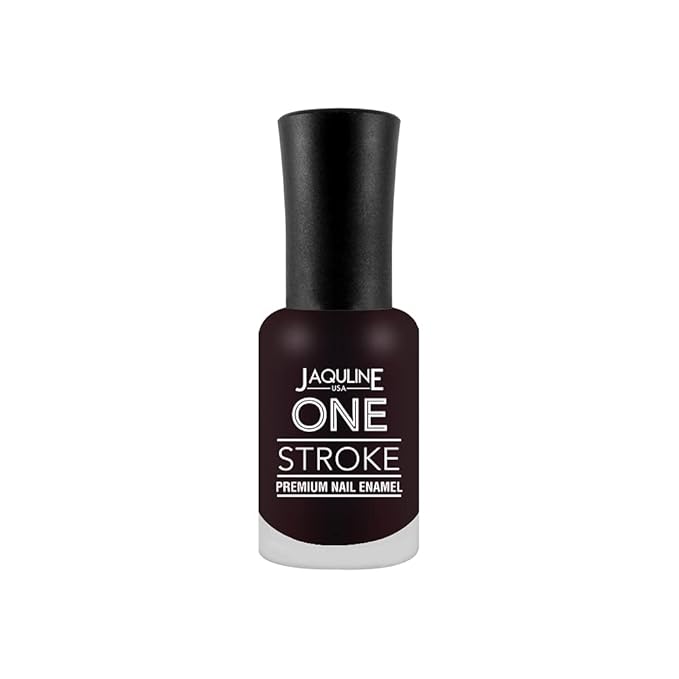 Jaquline USA One Stroke Premium Nail Enamel | Sinful Sunday J59| 8 ml| Chip Resistant | Voluptuous Gel Finish|Impeccable Color | Seamless Application | Long-lasting | Harmful Chemical Free at Rs. 169