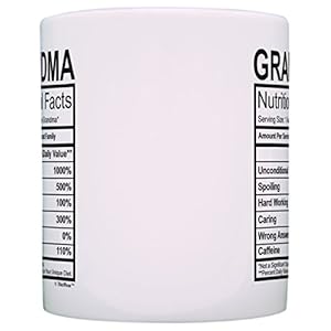 Thisweargrandparentannouncementgiftsgrandmagrandpanutritionfacts2pack11ozceramiccoffeemugset Urban Country Home Decor Thiswear grandparent announcement gifts grandma grandpa nutrition facts 2 pack 11oz ceramic coffee mug set urban country home decor