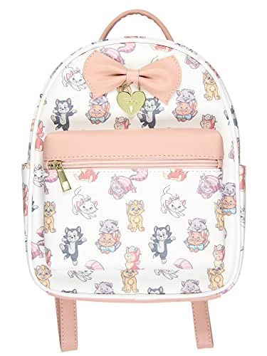 Disney Cats Mochila Mini Tote de Cuero Sintético Saffiano miniatura 5