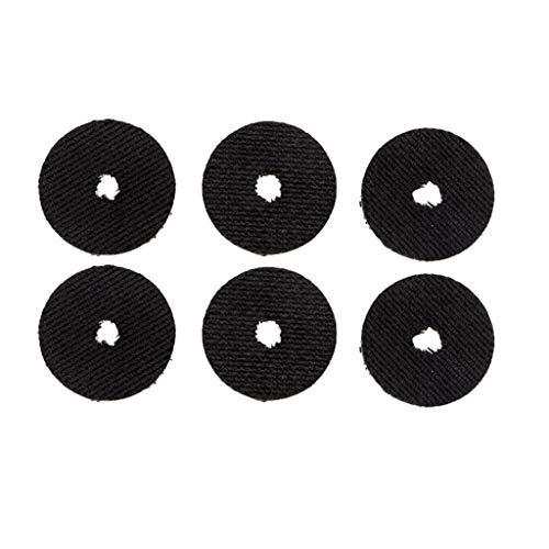 jojomis 6pcs Carbon Fiber Drag Washers for Spinning Baitcasting Drum Reels Upgrade