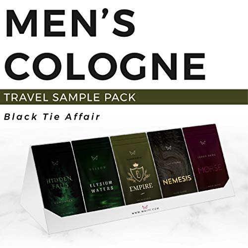 Mens Cologne Sample Travel Pack of 15 