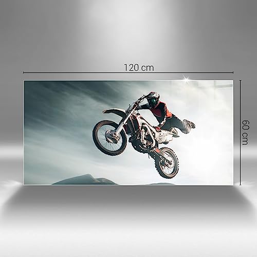 Wallfluent peinture sur verre durable 120x60cm image murale - 4