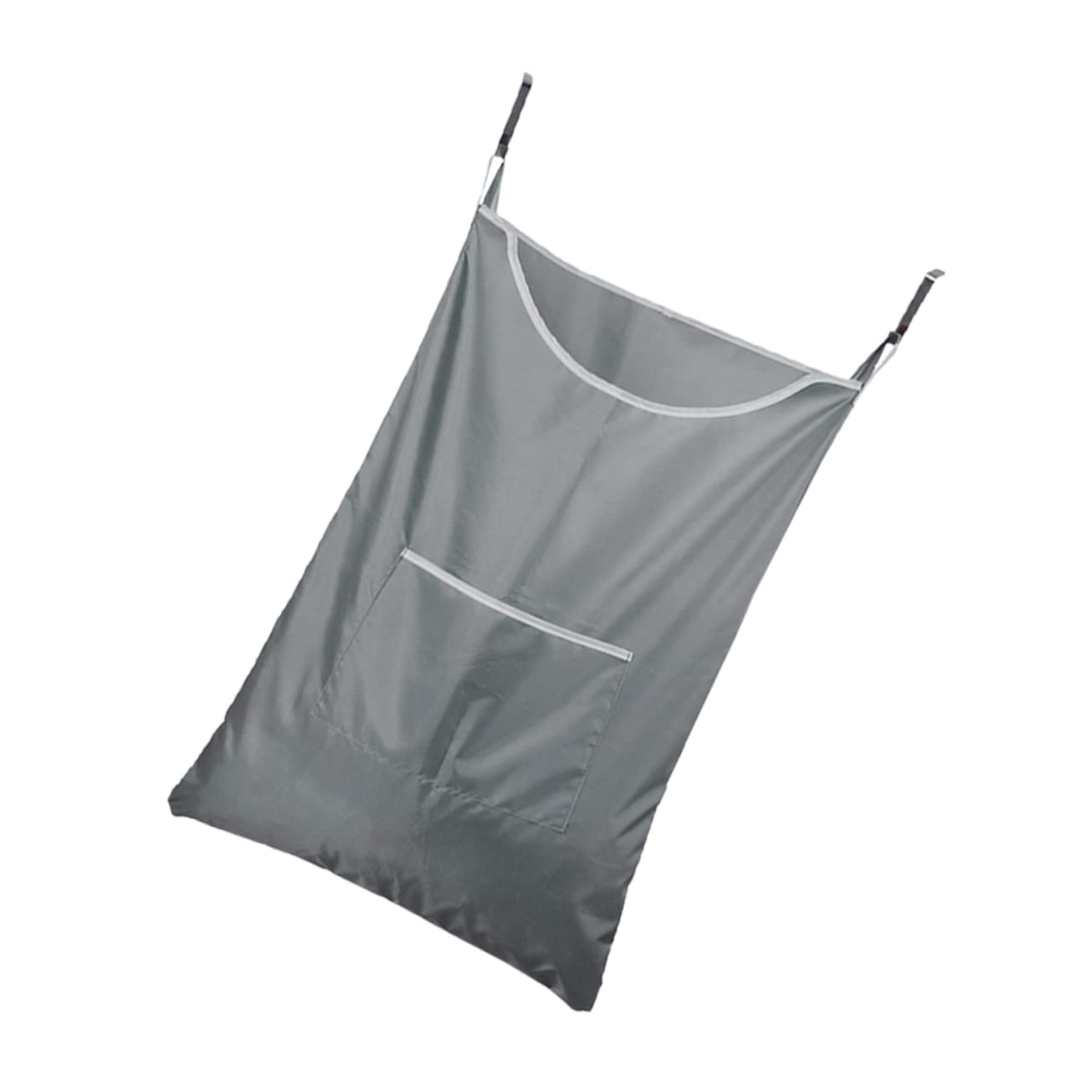 Zerodeko 3pezzi Borsa Per Biancheria Sporca Resistente Organizer Semplice Per Bagno e Lavanderia Per Vestiti e Oggetti Vari Grigia