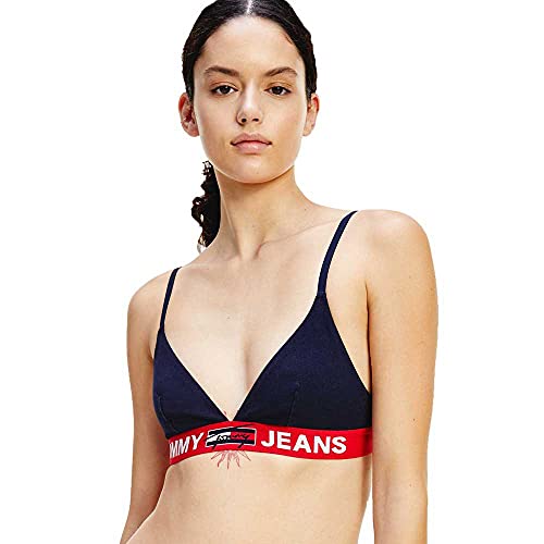 Tommy Hilfiger Triangle Bralette Unlined Andere Bhs, Damen, Blau (Desert...