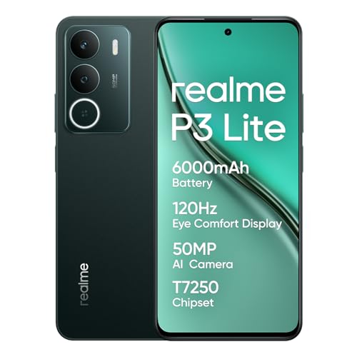 realme P3 lite, Smartphone,Verde, 8+256 GB, display Eye Comfort...
