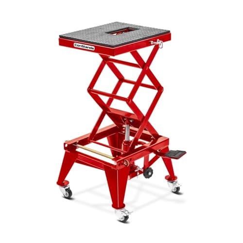 Pont Elevateur Hydraulique ConStands Moto Cross Mover Lift XL Rouge Gas Gas SM 50/125/ 250