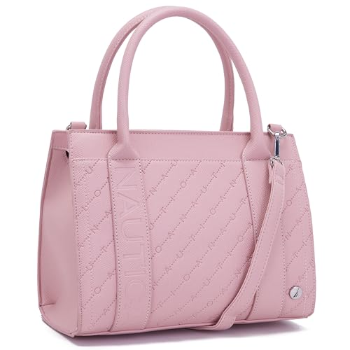 Image of Nautica Womens Sandy Jr. Top Handel Satchel with Removable Crossbody Strap
