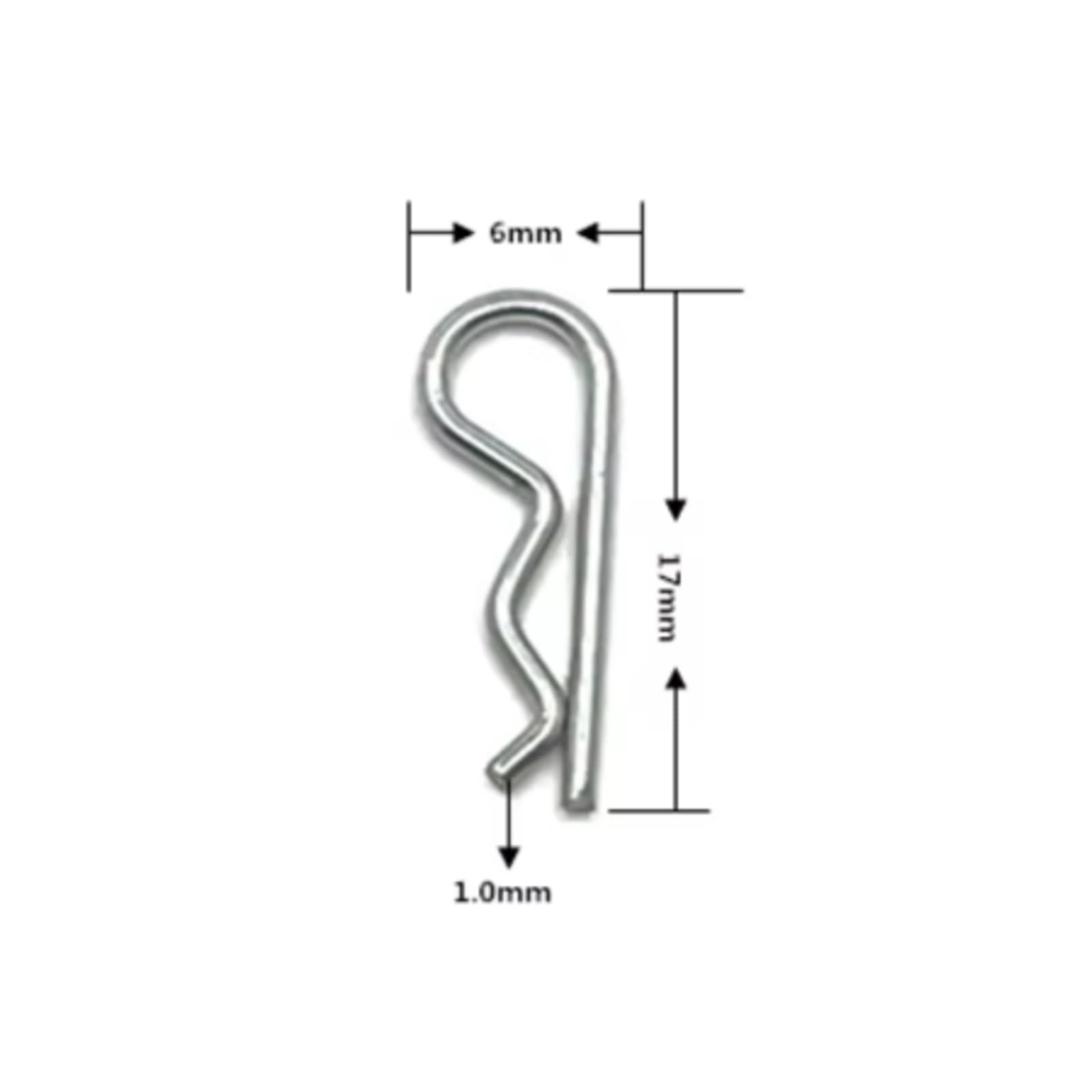 Für 1/14 1/12 1/10 1/8 RC Auto Upgrade Teile 10PCS Shell Befestigung 1,2mm R Pin Dekorative Ersatz Ersetzen Spielzeug Modelle Rc Reparieren Zubehör