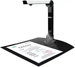 Scanner De Mesa Planetario Folha A4 Documento Usb Câmera 5mp