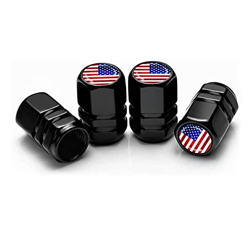 Ajxn Pack-4 Tire Valve Stem Caps, Universal Car Wheel Tire ...