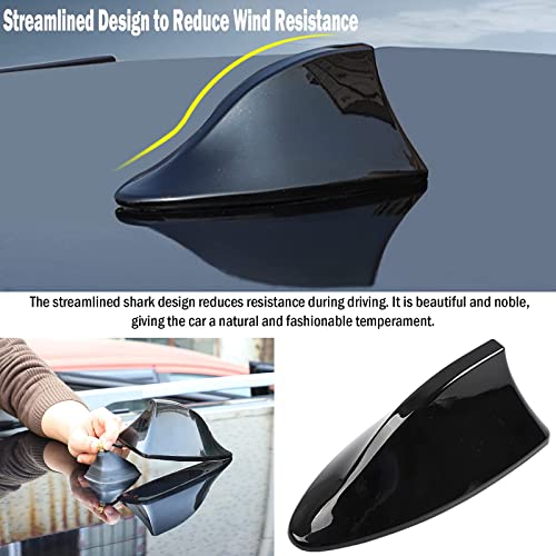 Shark Antenna,Fin Roof Aerial Base Radio For Car Suv Truck Van,Super Functional & With Adhesive Tape Base #TOP1