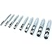 Leather Working Tools 9 Set - Leather Hole Punch for Belts, Plastic, Rubber, etc - Leather Punch Tool (1/8