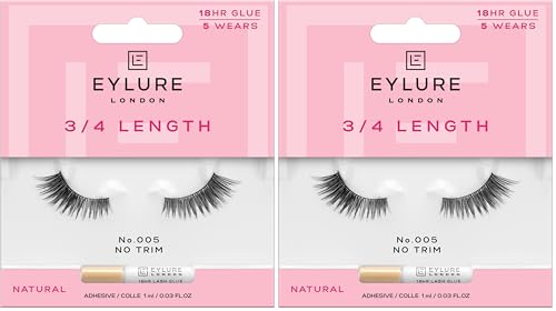 Image of Eylure 3/4 Length No. 005 False Lashes (Pack of 2)