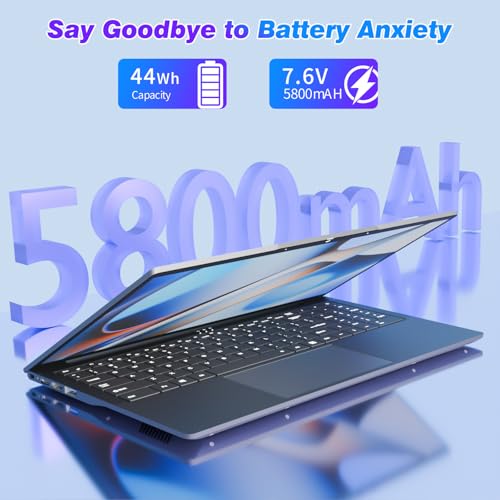 Notebook 16 Pollici, Core i5-8210Y CPU, Win 11 PC Portatile 16GB RAM 1TB SSD, Laptop Tastiera Retroilluminata, 1920*1080 IPS Full HD Schermo, (Mini-HDMI+USB3.0+Type-C+Webcan+WIFI5+5800Mah Battery)