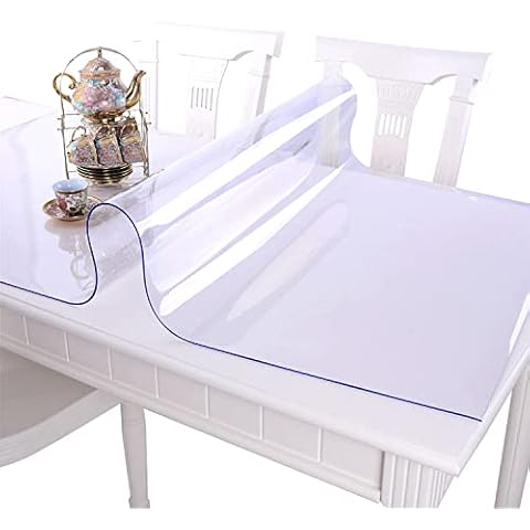 CIEEIN CIEHT Mantel de PVC Transparente Cover