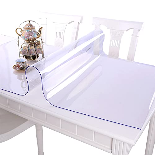 CIEEIN CIEHT Mantel de PVC Transparente Película de protección de Muebles Impermeable Fácil de Limpiar Grosor 1mm 60 * 180cm