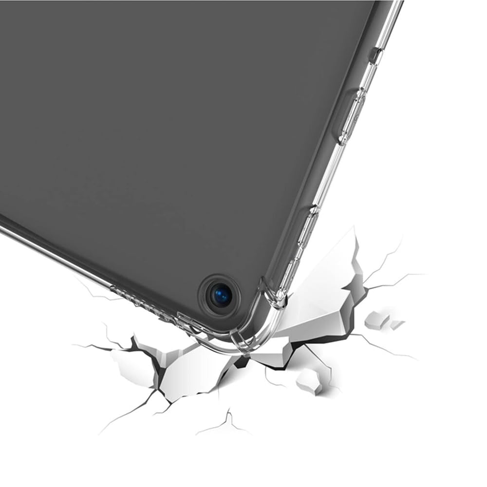Transparente flexible Schutzhülle für Amazon Kindle Fire HD7, HD8, HD10, ultradünn, TPU, weich, transparent, für Amazon Kindle Paperwhite Oasis (Kindle Fire HD8, 5., 6., 7. 2015/16/17)