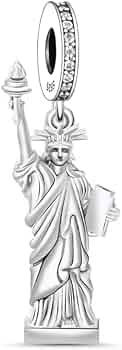 Speciale Bandiera Sterling Argento Charm .925 X 1 America Flags Charms