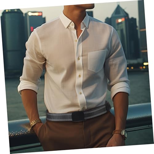 Didiseaon Men's Money Belt with Hidden Compartment Elastic Travel Belt Men's Conceal Carrier2