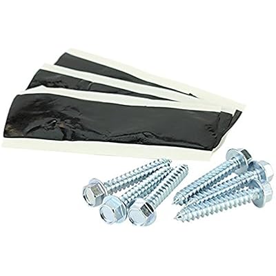 Skywalker Weather-Resistant Pitch Pad Kit for Roof-Mounted Antenna Tripods with (3) Foot Sealers & (6) Lag Screws