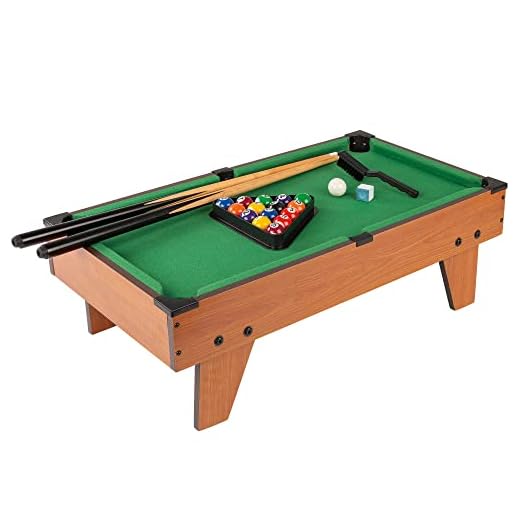 Colorbaby 46199 - Billar De Madera Para Niños, Cb Games, Billares Infantiles, Juego Con Bolas, Medidas 69X36X21 Cm, A Partir De 6 Años, Juguetes Y Regalos