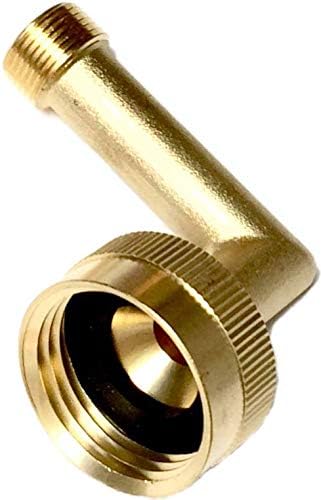 Shark Industrial Premium No-lead brass dishwasher swivel connector elbow fitt...
