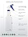Bar5F Empty Plastic Spray Bottles 32 Ounce, Professional Chemical Resistant with White-Blue Sprayer for Chemical and Cleaning Solution, Heavy Duty, Adjustable Head Sprayer Fine to Stream (Pack of 3)