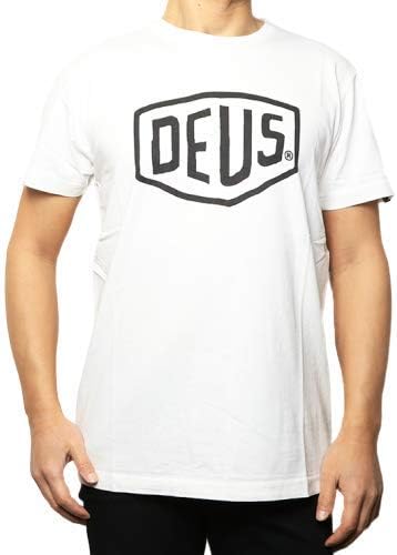 Amazon | Deus Ex Machina [デウスエクスマキナ] SHIELD S/S TEE 半袖Tシャツ DMW41808E XS WHT  [並行輸入品] | Tシャツ・カットソー 通販