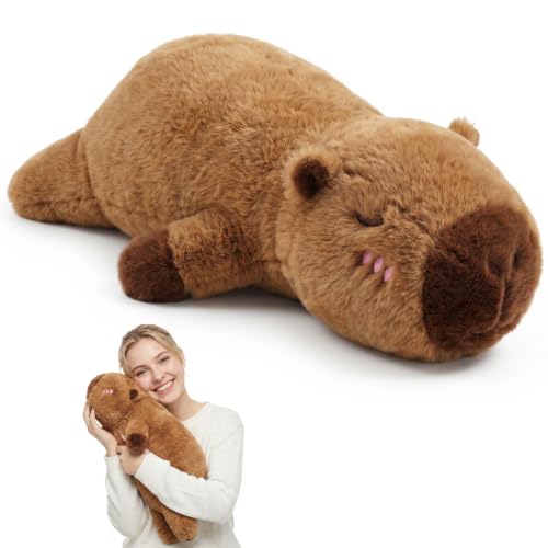 Ourdort Peluche de Capibara de 25 cm, Regalo de Peluche de Capibara