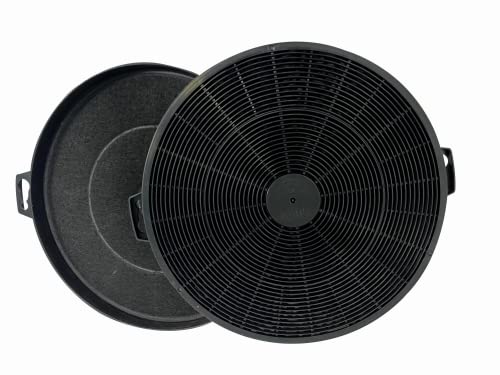 Amazinpure 2X Kohlekohlefilter 210 x 32 mm kompatibel mit DREHFLEX AK01 Bomann KF 560 KF560 Baumatic BT85.1GL BT9.3BGL BT9.3GL Indesit Hotpoint Bosch Airlux Electrolux Dunstabzugshaube